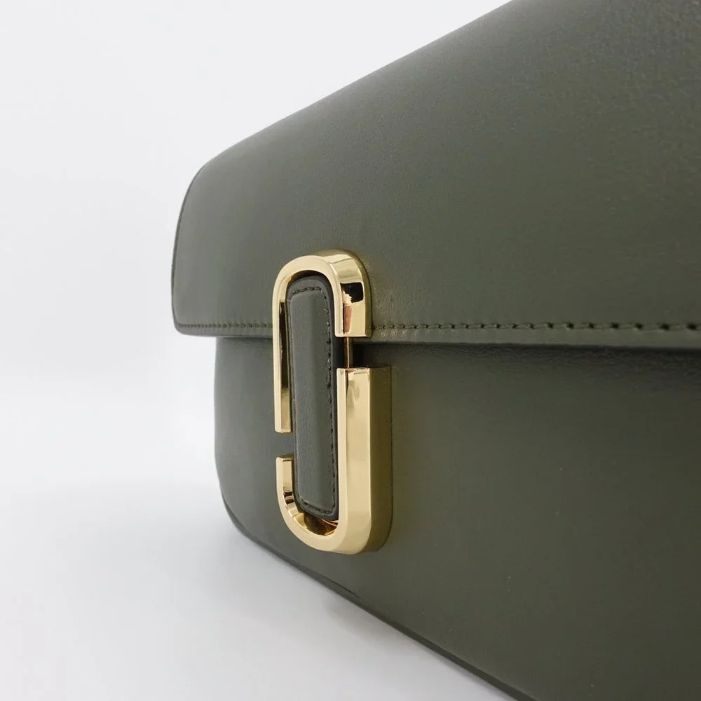 Marc Jacobs The J Marc Crossbody Shoulder Bag Khaki Green OS - Picture 9 of 14